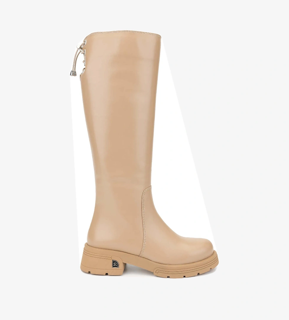 Tamer Tanca Tamer Tanca Kadın Hakiki Deri Camel Casual Çizme model görseli