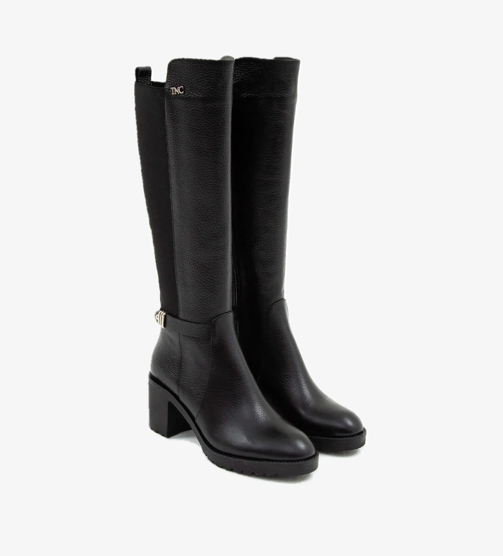 Tamer Tanca Tamer Tanca Kadın Hakiki Deri Siyah Çizme model görseli