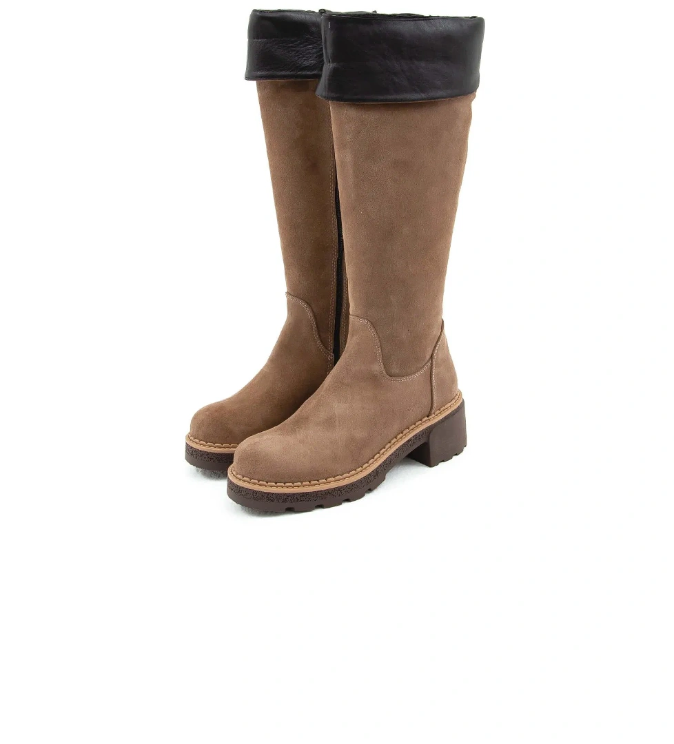 Tamer Tanca Tamer Tanca Kadın Hakiki Deri Kahverengi Casual Çizme model görseli