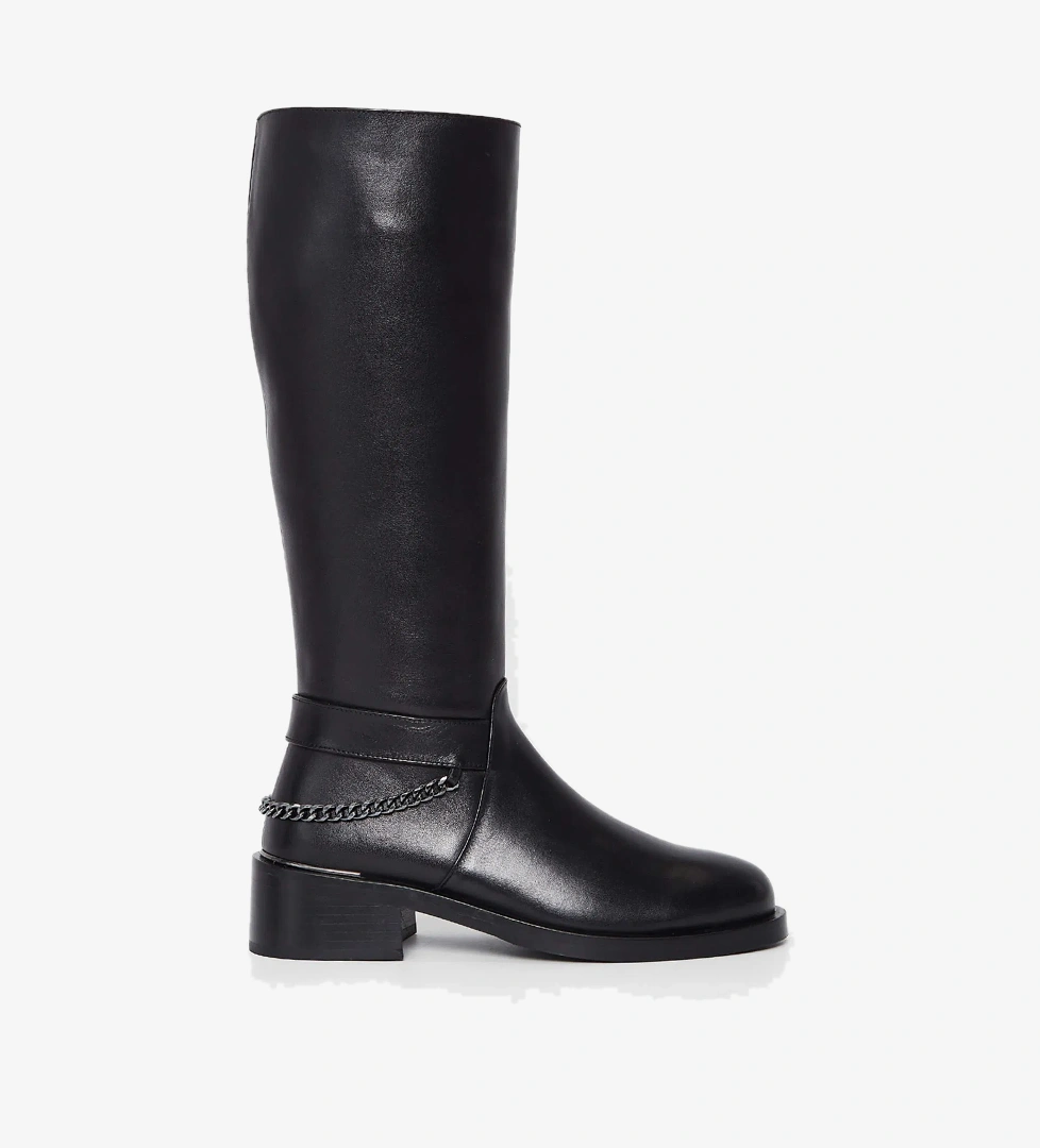 Tamer Tanca Tamer Tanca Kadın Hakiki Deri Siyah Deri Casual Çizme model görseli