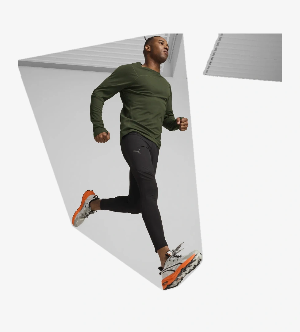 Puma Puma Fast-Trac Nitro 3 Erkek Gri Koşu Ayakkabısı model görseli