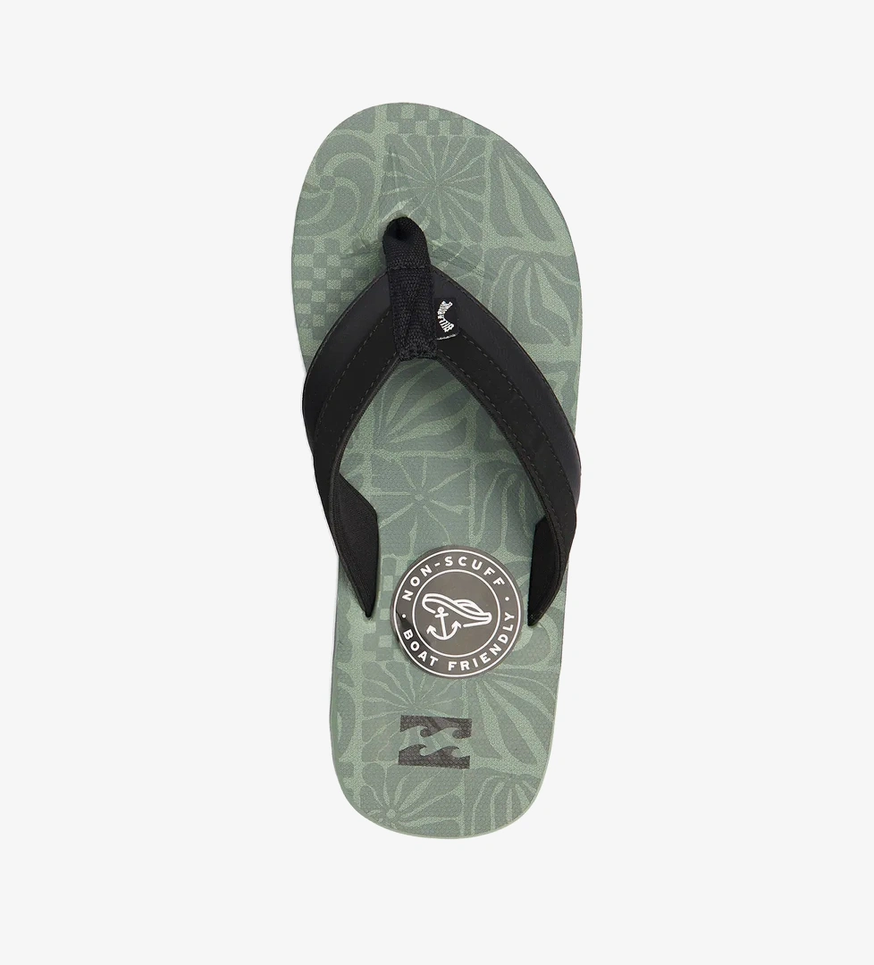 Billabong Billabong All Day Impact Print Erkek Yeşil Terlik model görseli