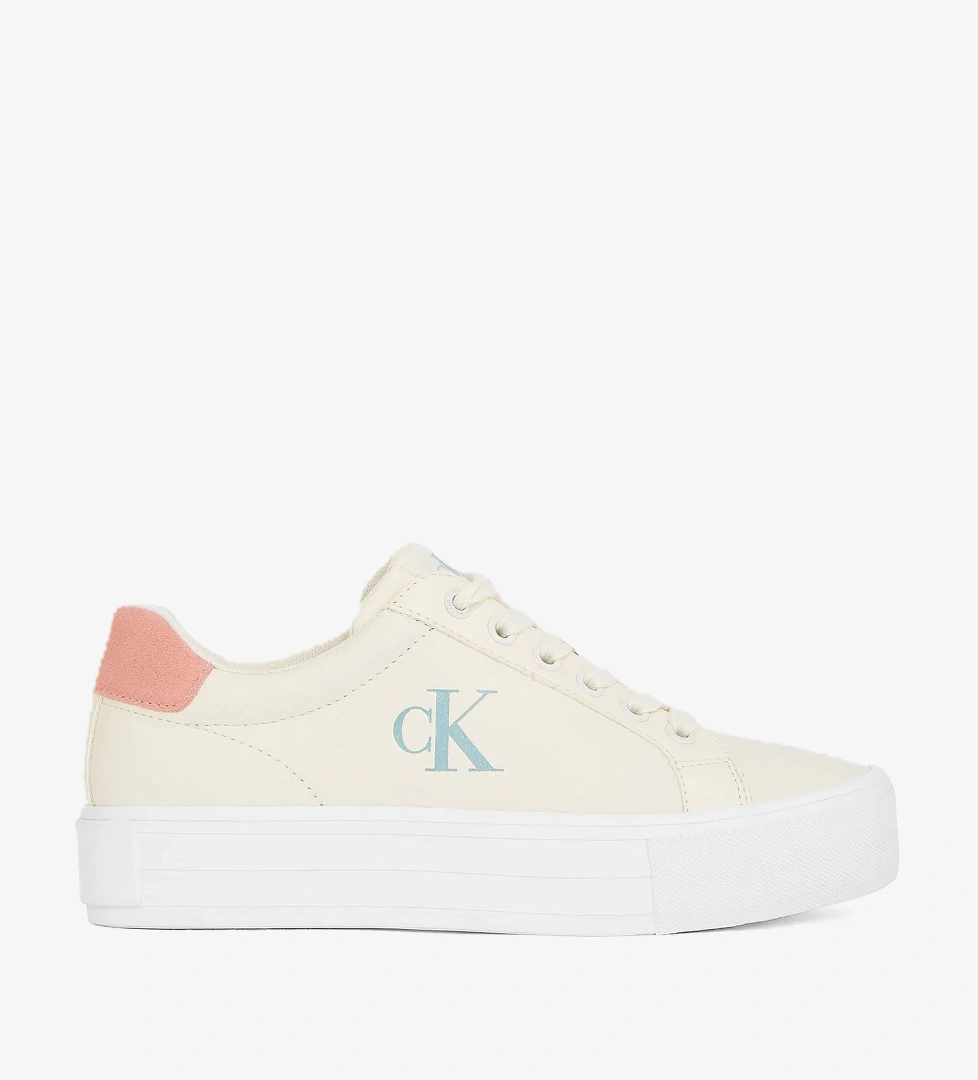 Calvin Klein Bold Flatf Low Kadın Beyaz Sneaker