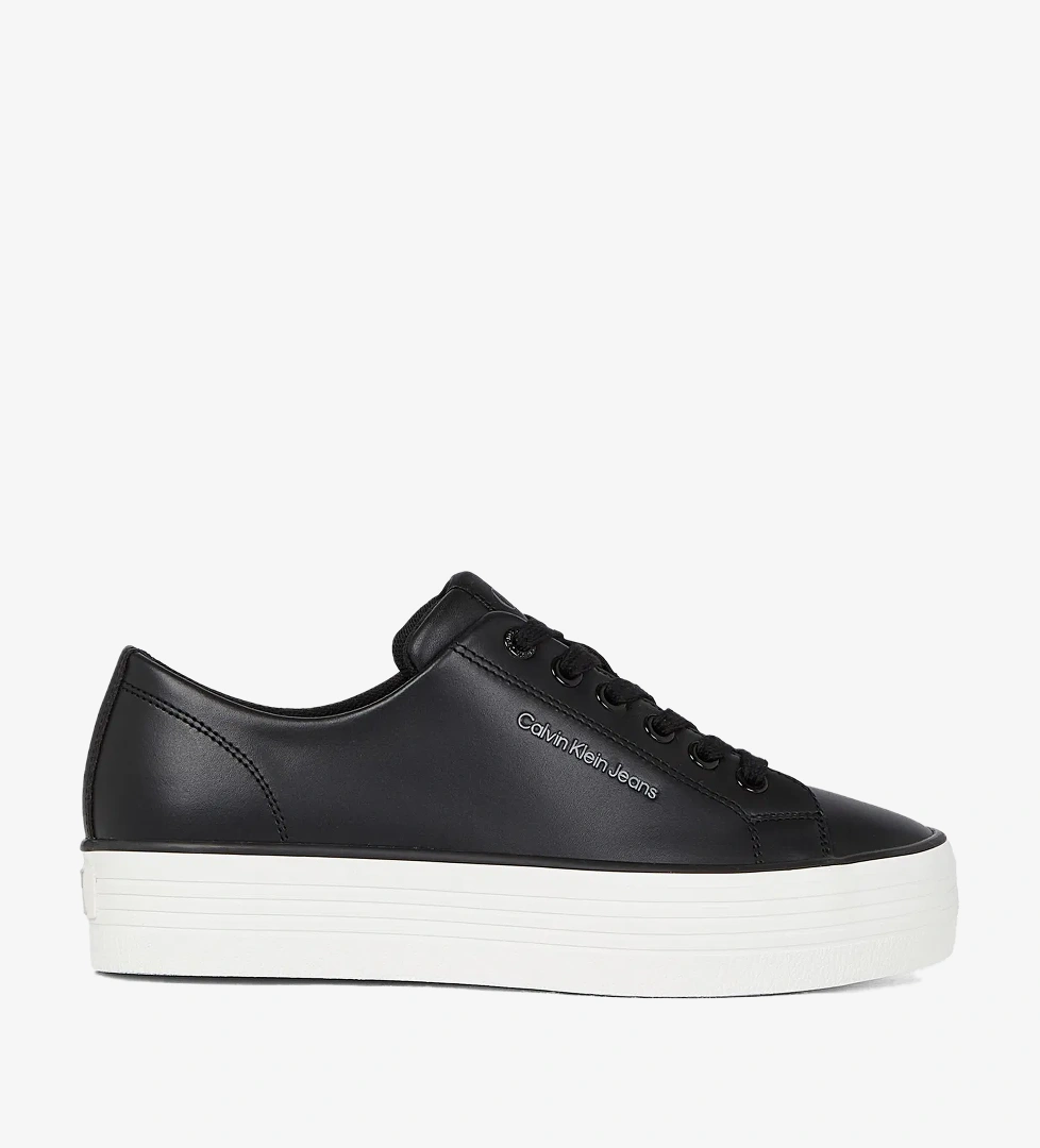 Calvin Klein Calvin Klein Bold Flatf Low Kadın Siyah Sneaker | FashFed Siyah - 1. görsel