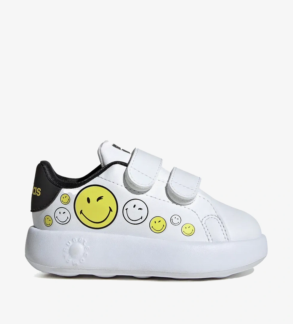 adidas Advantage Smiley Çocuk Beyaz Spor Ayakkabı