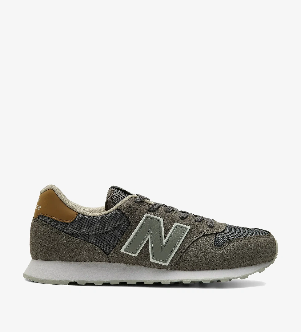 New Balance 500 Lifestyle Erkek Gri Spor Ayakkabı - Görsel 1