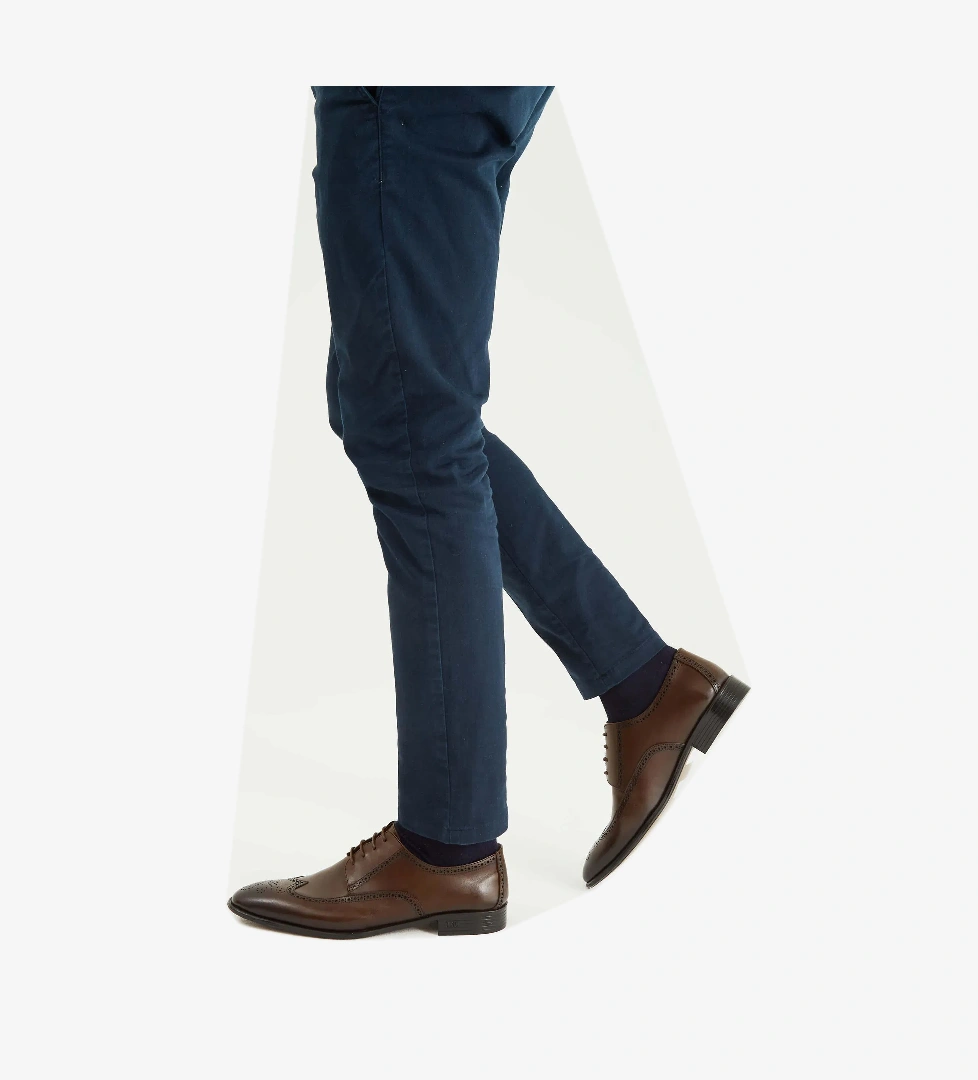 Tamer Tanca Tamer Tanca Erkek Hakiki Deri Kahverengi Klasik Ayakkabı model görseli