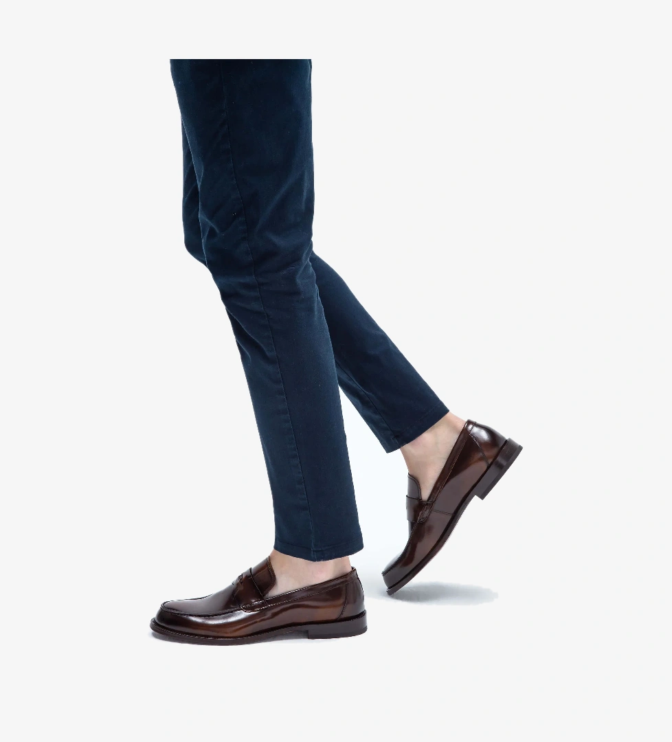 Tamer Tanca Erkek Hakiki Deri Taba Makosen Ayakkabı - Görsel 1