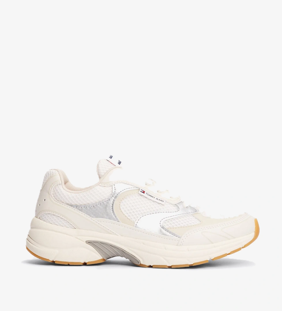 Tommy Hilfiger Tommy Hilfiger The Coney Metallic Kadın Bej Spor Ayakkabı model görseli