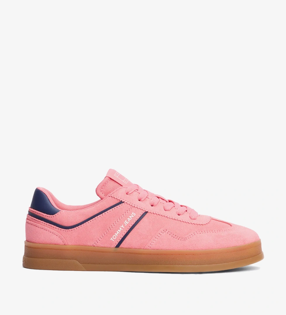 Tommy Hilfiger Tommy Hilfiger The Greenwich Suede Kadın Pembe Sneaker model görseli