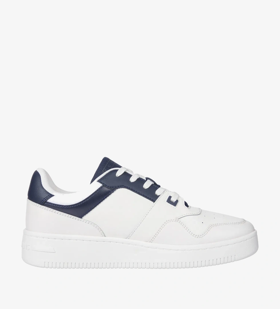 Tommy Hilfiger Tommy Hilfiger Tjm Retro Basket Ess Erkek Mavi Spor Ayakkabı model görseli