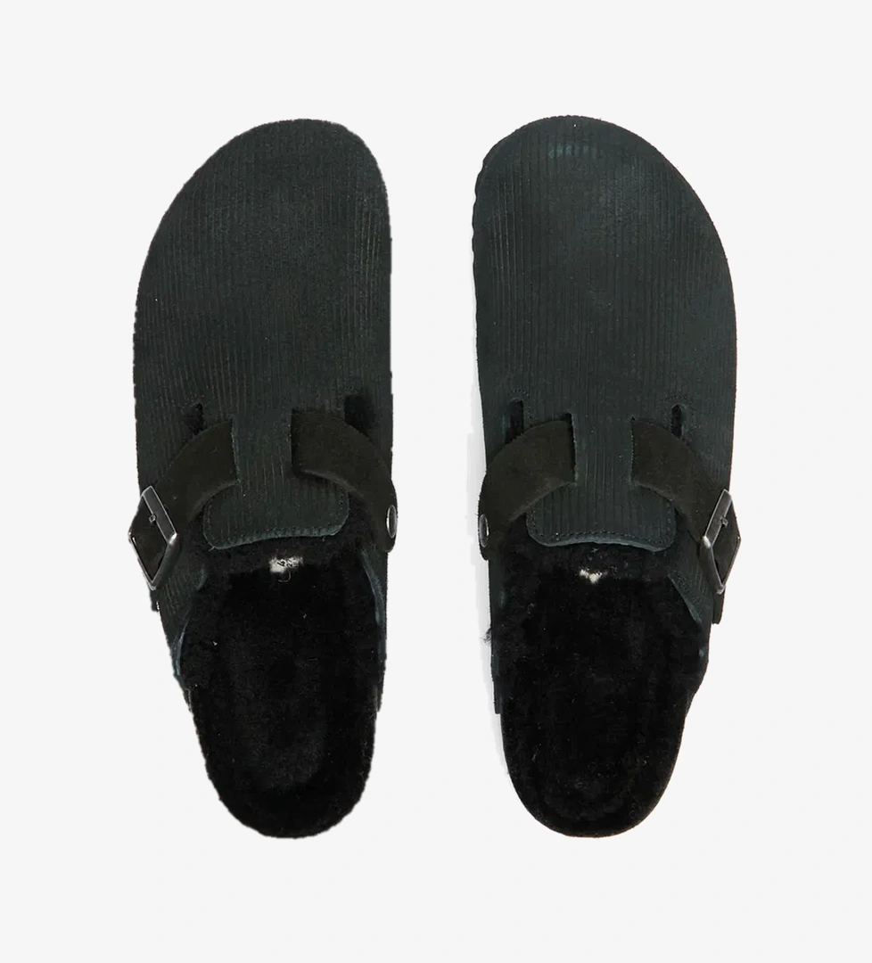 Birkenstock Birkenstock Boston Teddy Vl Gepragt Erkek Siyah Terlik model görseli
