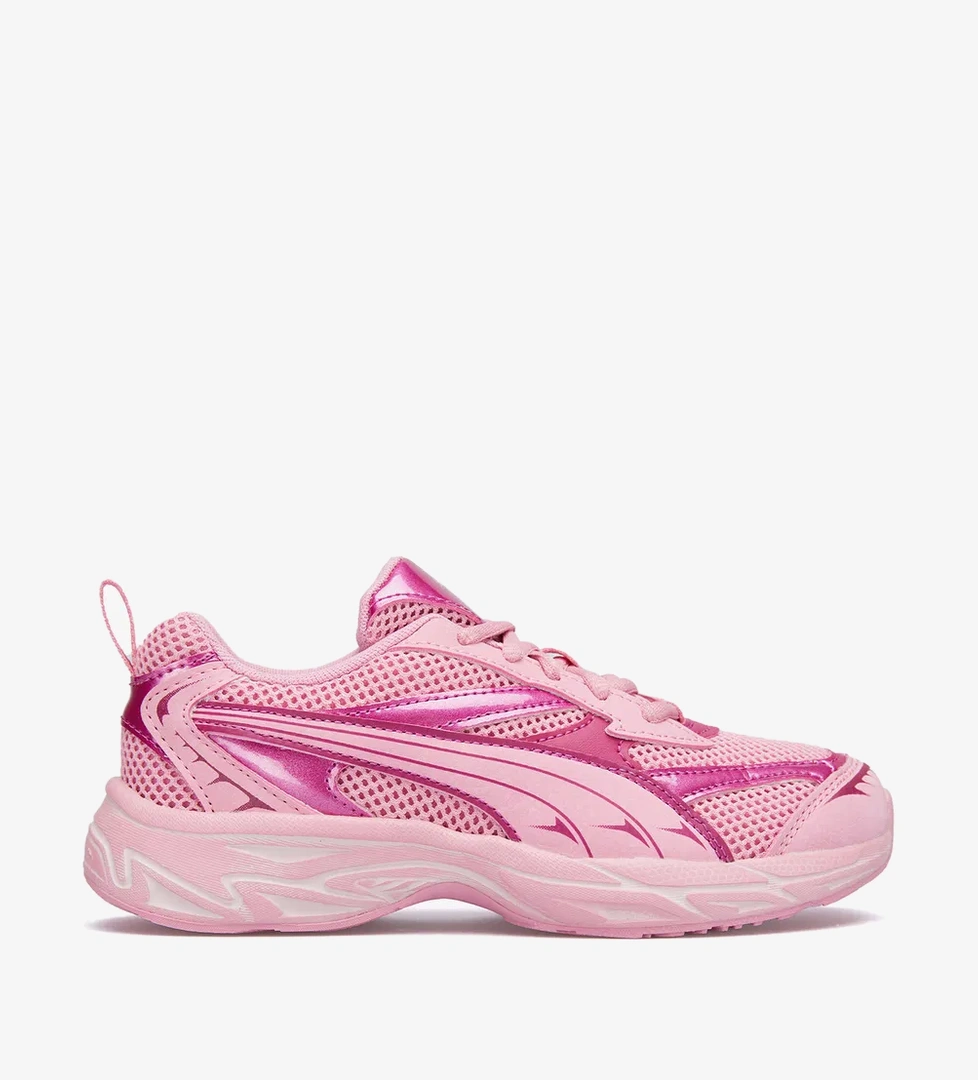Puma Puma Morphic Mystery Garden Çocuk Pembe Spor Ayakkabı Sneaker | FashFed Pembe - 1. görsel