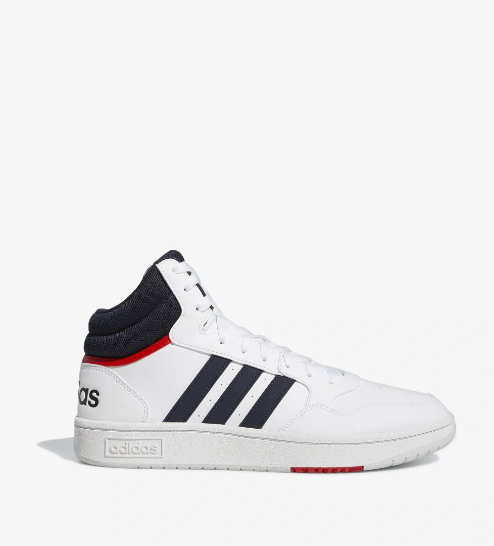Adidas adidas Hoops 3.0 Mid Erkek Beyaz Günlük Spor Ayakkabı model görseli