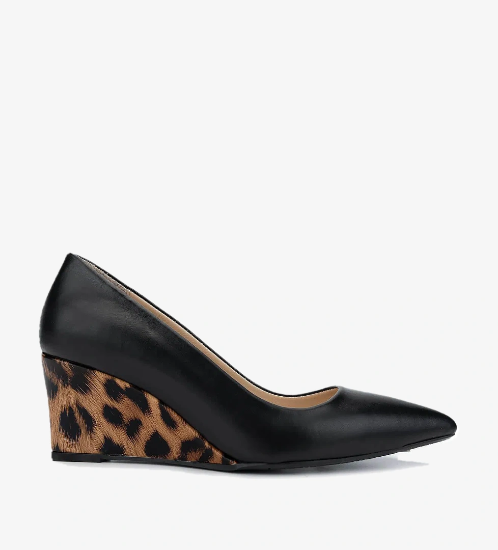 Tamer Tanca Tamer Tanca Kadın Hakiki Deri Siyah Deri Topuklu Ayakkabı model görseli