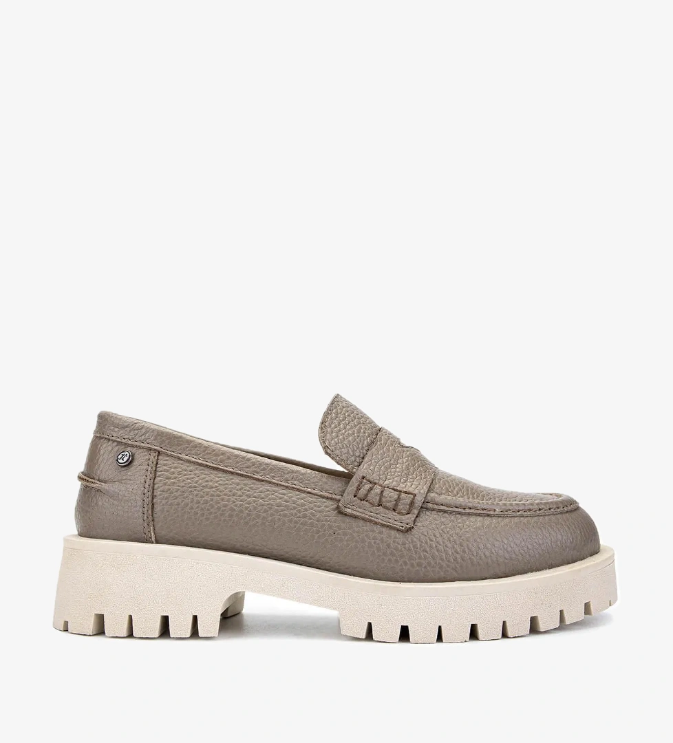 Tamer Tanca Tamer Tanca Kadın Hakiki Deri Vizon Floter Loafer Ayakkabı model görseli