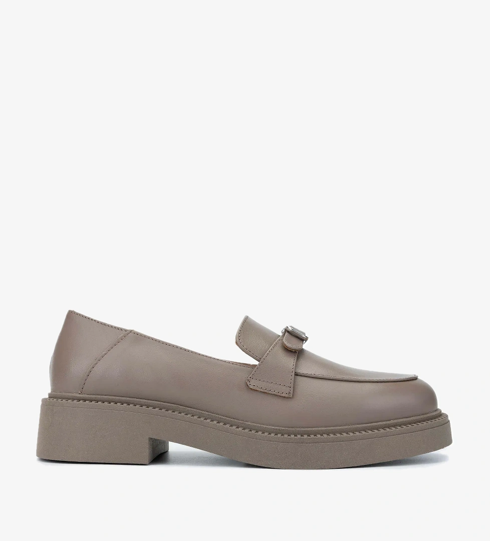 Tamer Tanca Tamer Tanca Kadın Hakiki Deri Vizon Loafer Ayakkabı model görseli