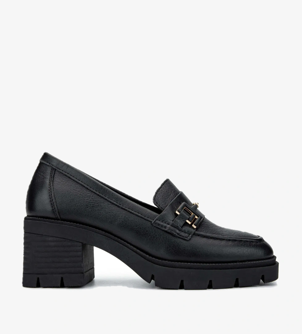 Tamer Tanca Tamer Tanca Kadın Hakiki Deri Siyah Deri Makosen Ayakkabı model görseli