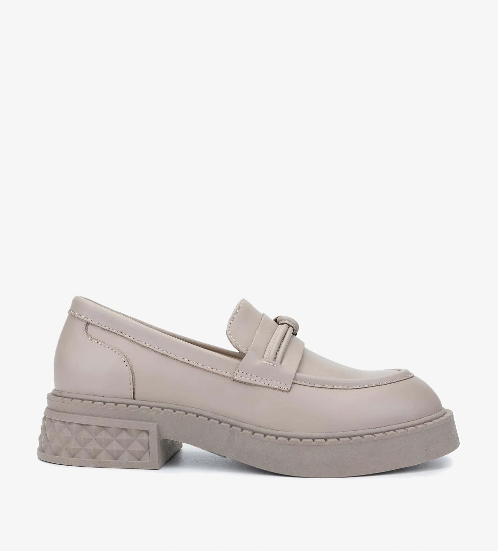 Tamer Tanca Tamer Tanca Kadın Hakiki Deri Vizon Loafer Ayakkabı model görseli