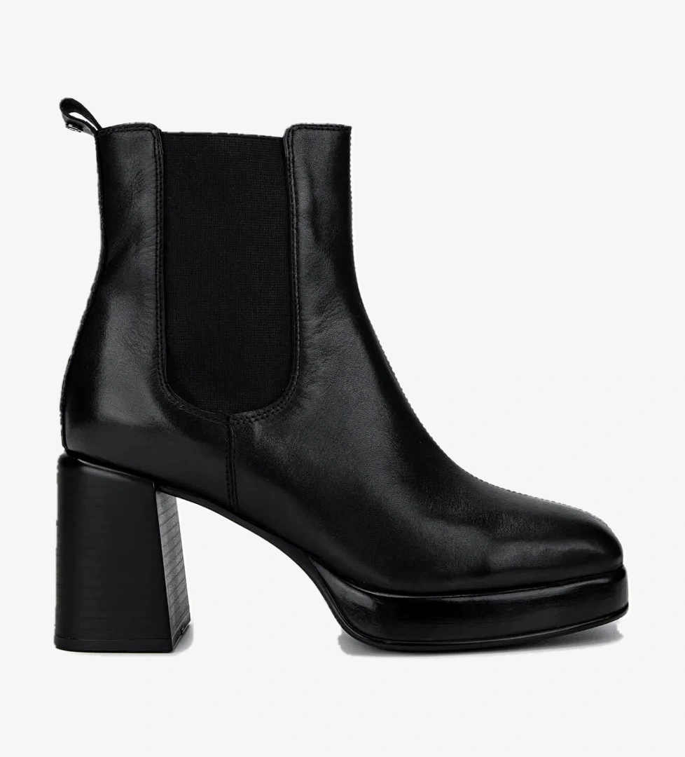 Tamer Tanca Tamer Tanca Kadın Hakiki Deri Siyah Deri Topuklu Bot model görseli