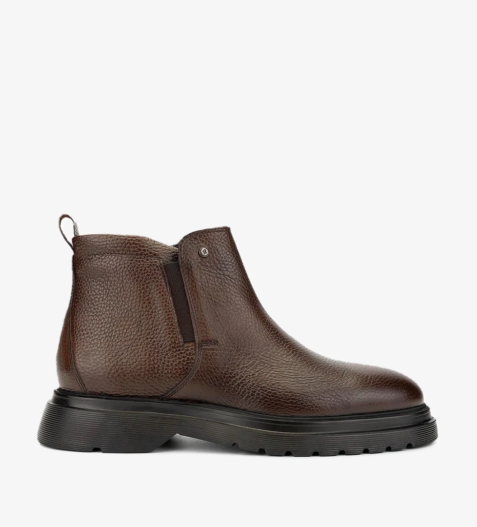 Tamer Tanca Tamer Tanca Erkek Hakiki Deri Kahverengi Bot Ayakkabı model görseli