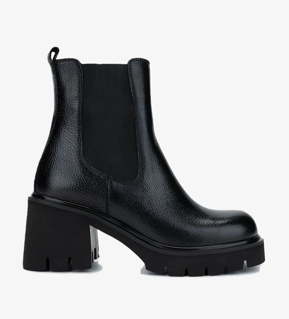 Valmenti Valmenti Kadın Hakiki Deri Siyah Floter Casual Bot model görseli