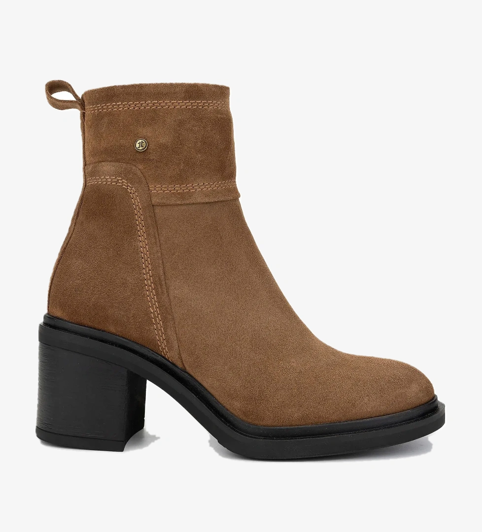 Tamer Tanca Kadın Hakiki Deri Vizon Topuklu Bot - Görsel 1