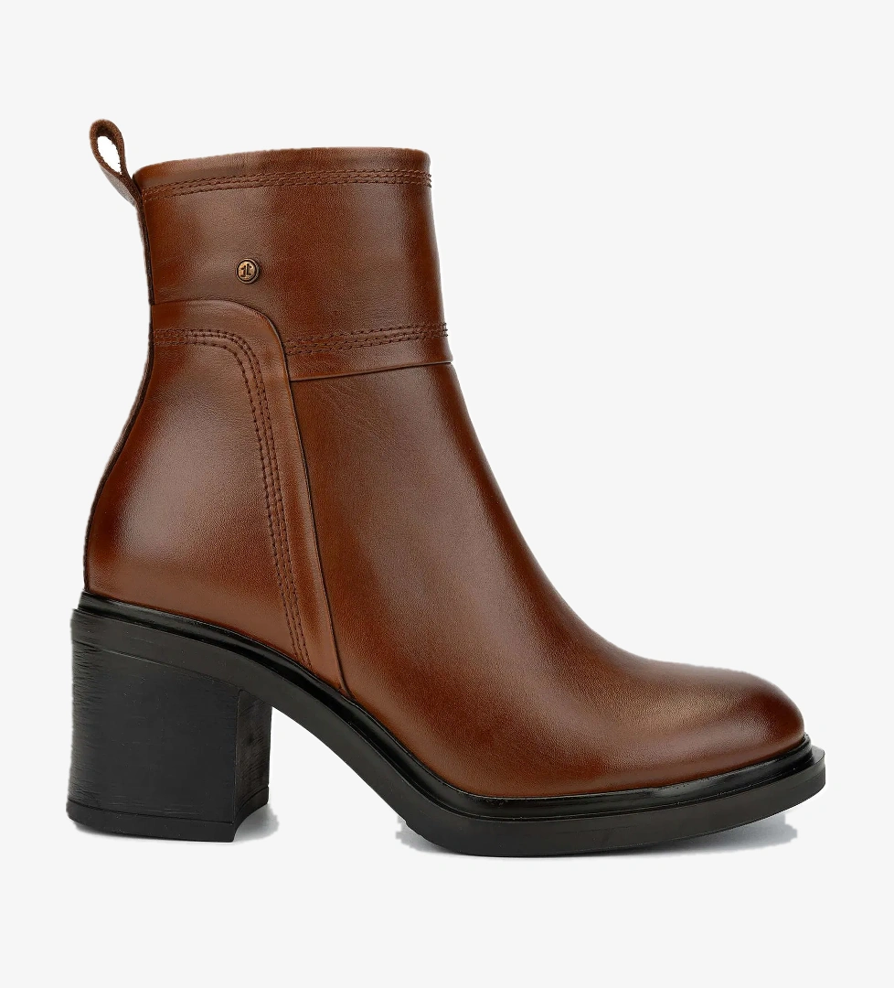 Tamer Tanca Tamer Tanca Kadın Hakiki Deri Taba Deri Topuklu Bot model görseli