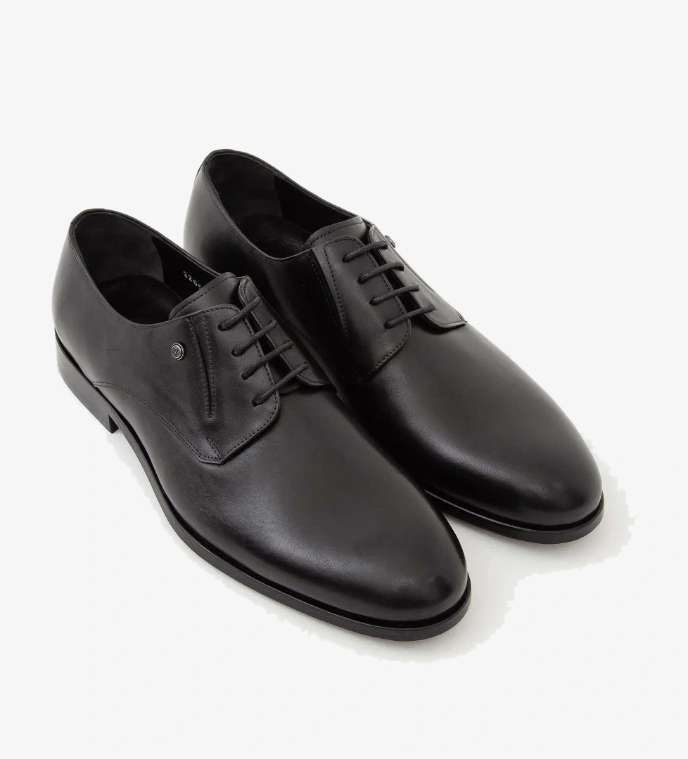 Tamer Tanca Tamer Tanca Erkek Hakiki Deri Siyah Klasik Ayakkabı model görseli