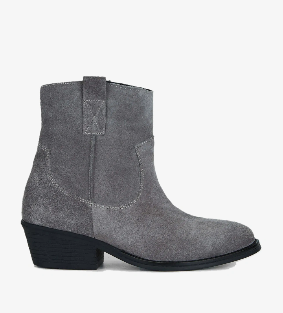 Tamer Tanca Kadın Hakiki Deri Vizon Western Bot - Görsel 1