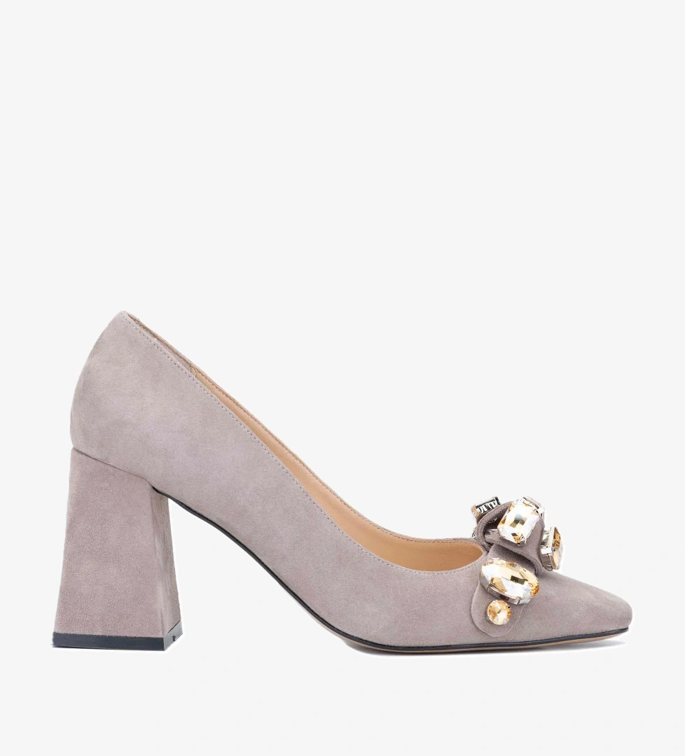 Tamer Tanca Tamer Tanca Kadın Hakiki Deri Vizon Topuklu Ayakkabı model görseli