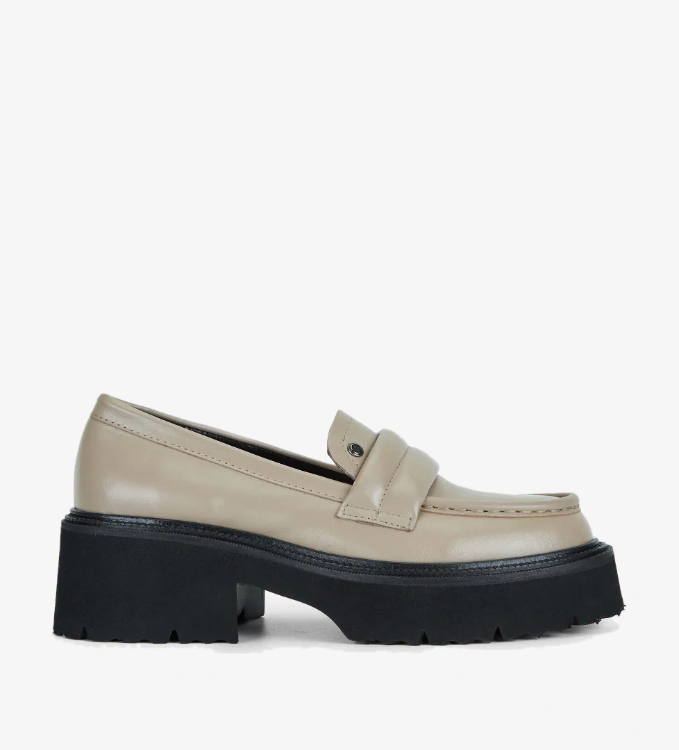 Tamer Tanca Tamer Tanca Kadın Hakiki Deri Vizon Loafer Ayakkabı model görseli