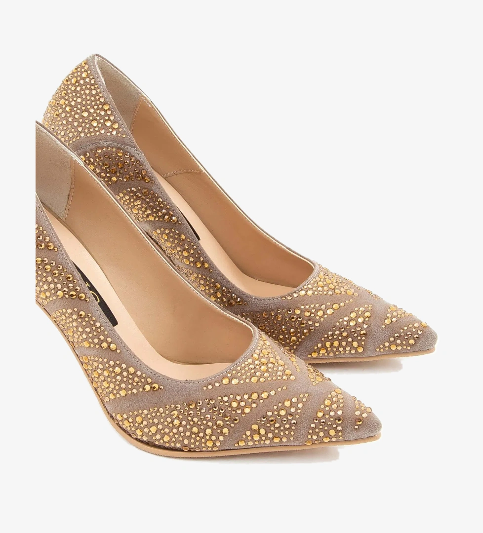 Tamer Tanca Tamer Tanca Kadın Hakiki Deri Vizon Abiye Ayakkabı model görseli