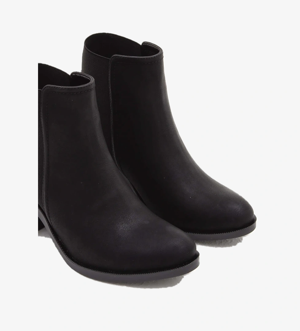 Tamer Tanca Kadın Vegan Siyah Günlük Bot - Görsel 1