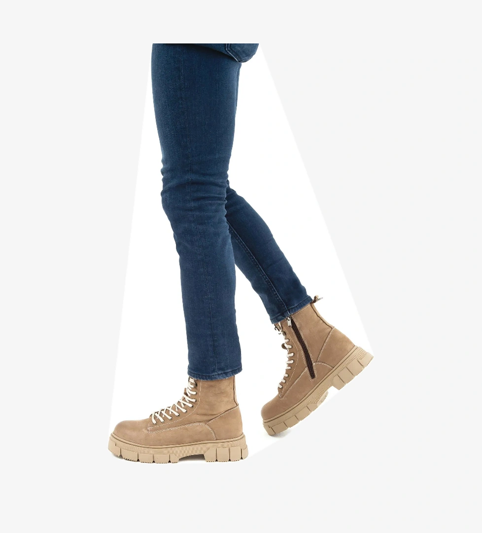 Tamer Tanca Tamer Tanca Erkek Hakiki Deri Vizon Casual Bot model görseli