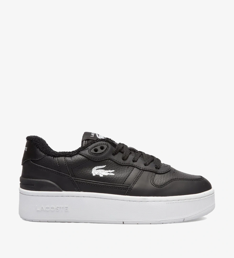 Lacoste T-Clip Platform Kadın Siyah Sneaker
