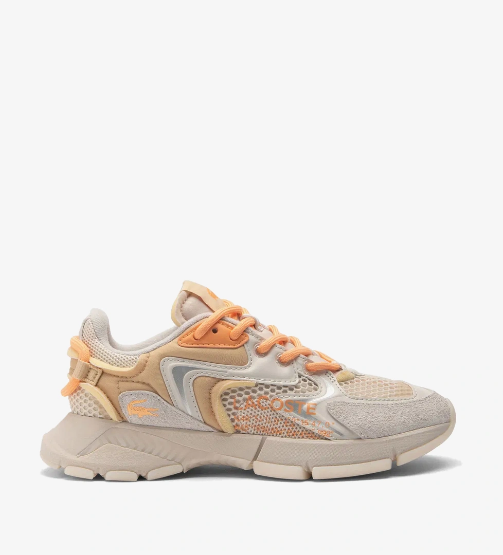Lacoste L003 Neo Kadın Bej Sneaker - Görsel 1
