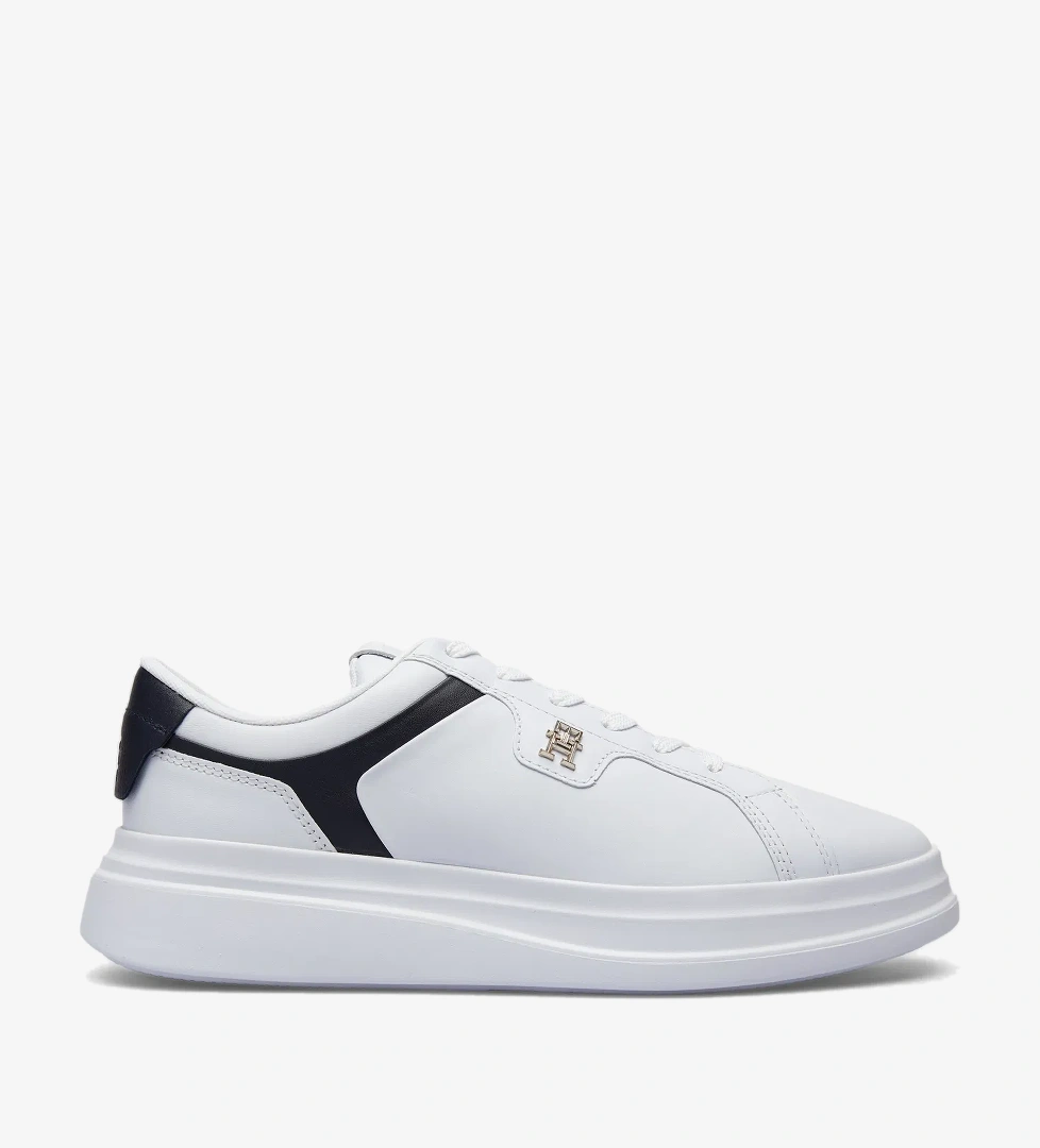 Tommy Hilfiger Tommy Hilfiger Kadın Beyaz Sneaker Ayakkabı model görseli