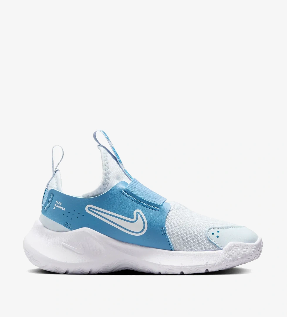 Nike Flex Runner 3 Çocuk Mavi Koşu Ayakkabısı - Görsel 1