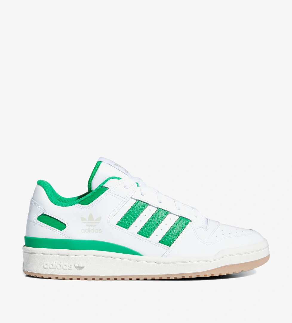 adidas Forum Low CL Erkek Beyaz Yeşil Spor Ayakkabı - Görsel 1