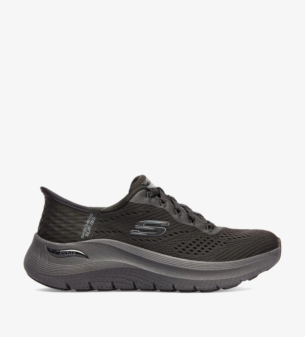 Skechers Skechers Arch Fit 2.0 Kadın Siyah Spor Ayakkabı model görseli