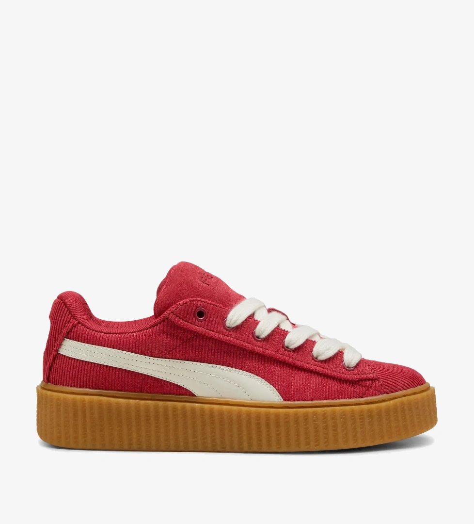 Puma Creeper Phatty In Session Corduroy Unisex Kırmızı Spor Ayakkabı - Görsel 1