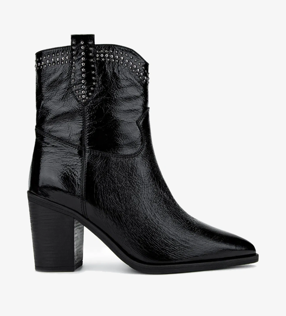 Valmenti Kadın Siyah Topuklu Bot - Görsel 1