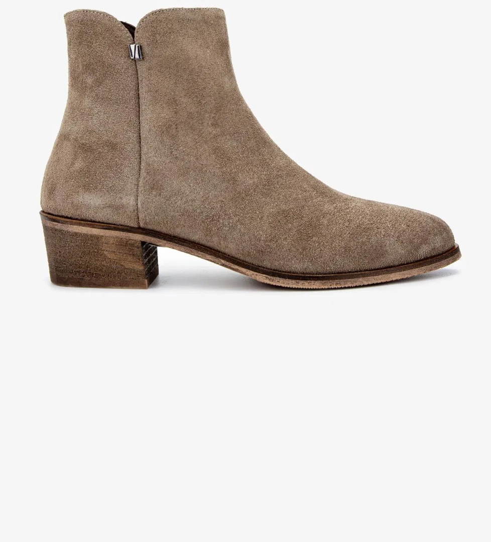 Valmenti Valmenti Kadın Hakiki Deri Vizon Topuklu Bot model görseli