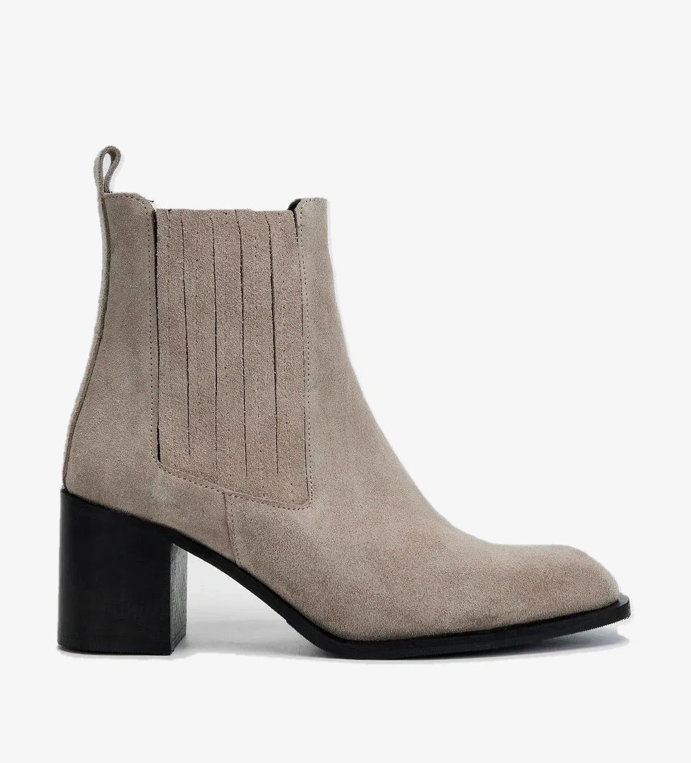 Valmenti Valmenti Kadın Sampanya süet Hakiki Deri Casual Bot model görseli