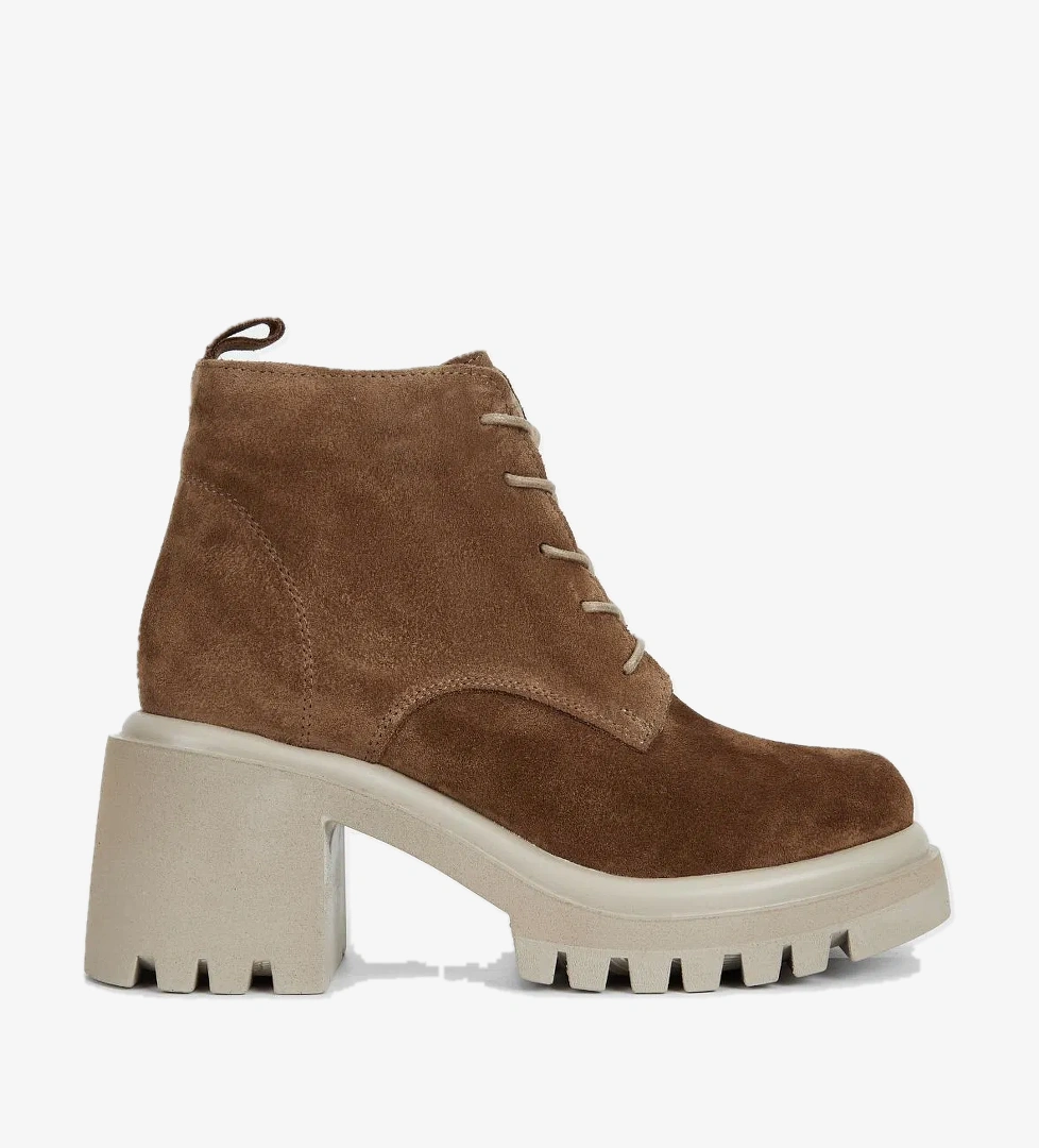 Valmenti Valmenti Vega Kadın Tütün Süet Hakiki Deri Casual Bot model görseli