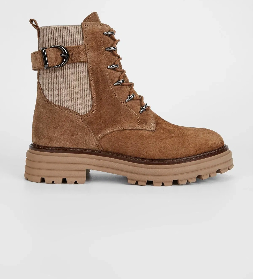 Valmenti Valmenti Sirius Kadın Tütün Süet Hakiki Deri Casual Bot model görseli