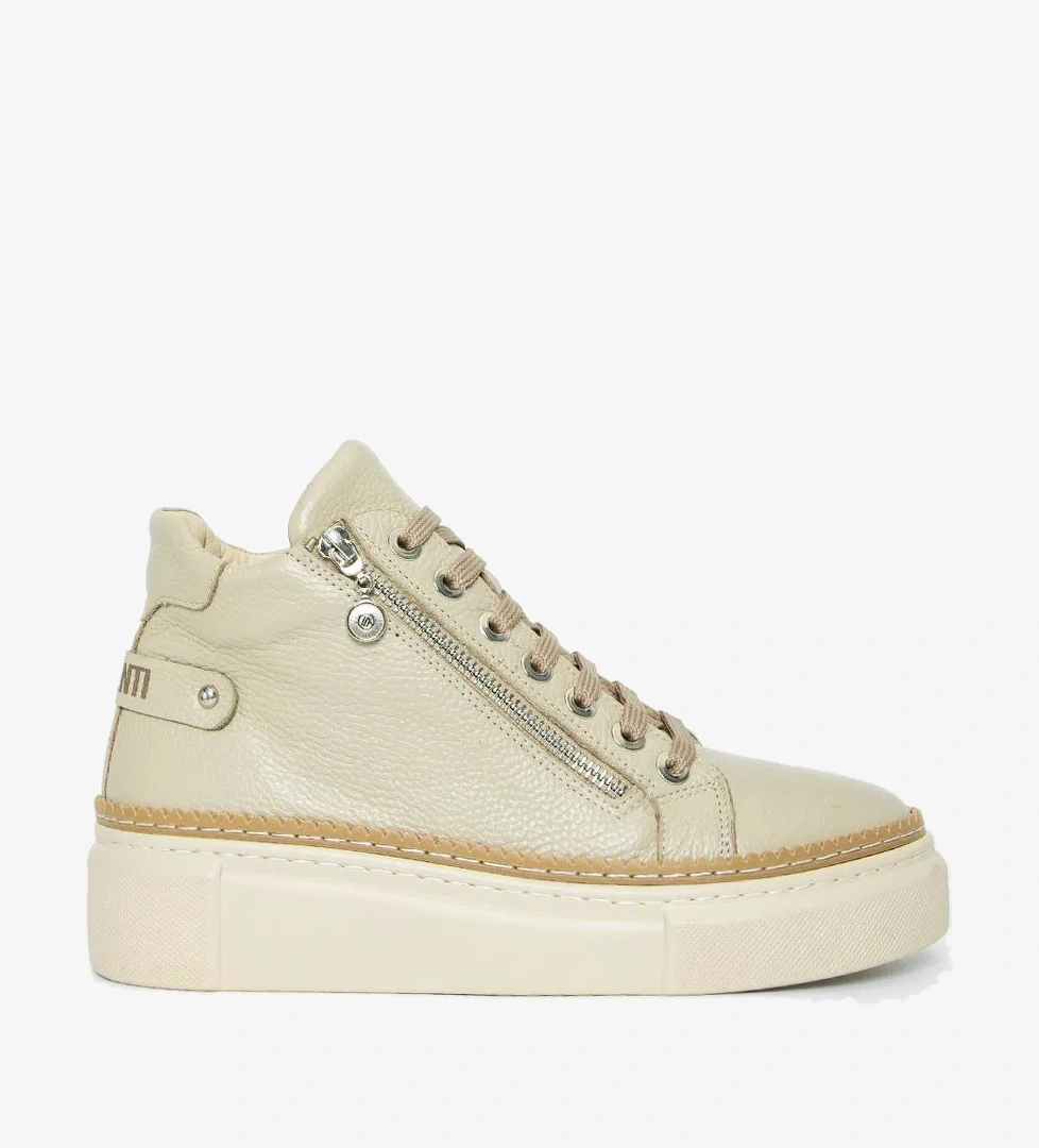 Valmenti Valmenti Nia Kadın Vizon Floter Hakiki Deri Casual Bot model görseli