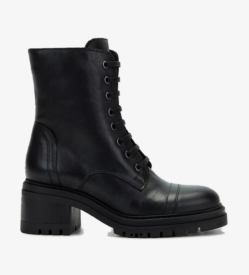 Valmenti Valmenti Kadın Siyah Hakiki Deri Casual Bot model görseli