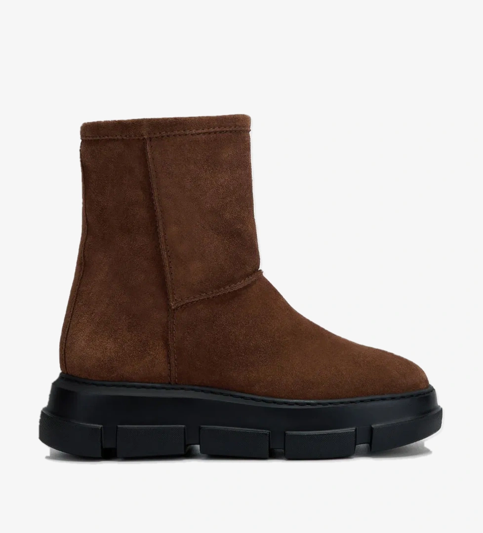 Valmenti Kadın Tütün Hakiki Deri Casual Bot - Görsel 1